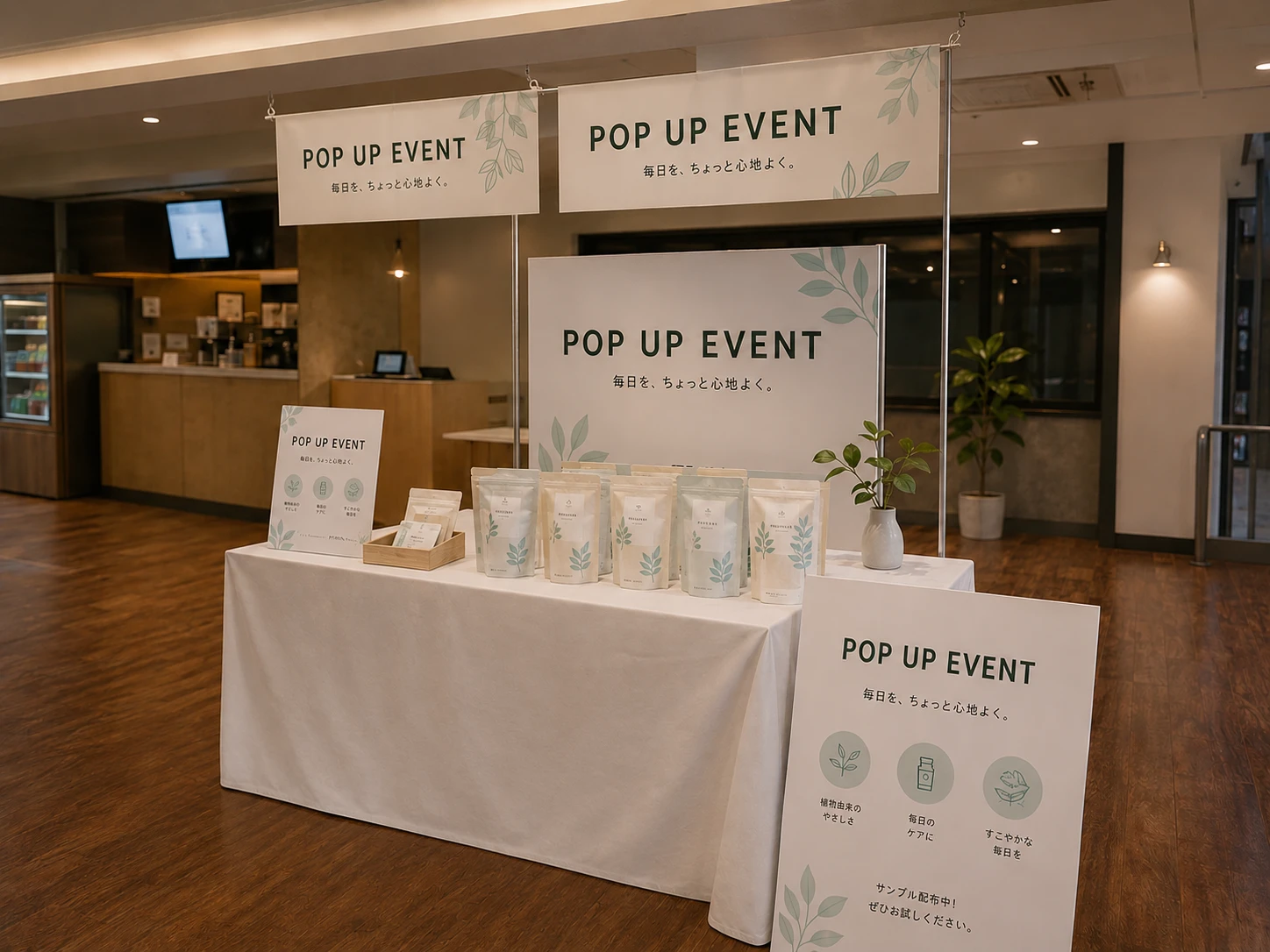 POP UPブースのイメージ